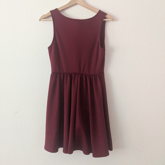 NWT Tobi Cross Your Mind Mini Skater Dress - Picture 5 of 8